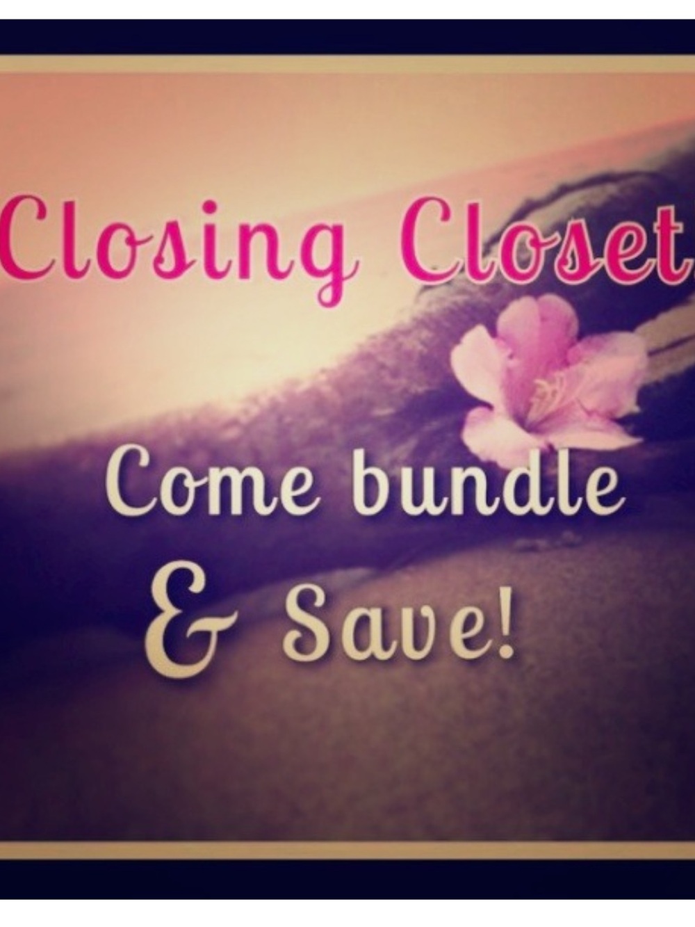 Closing Closet July 12th Clearance Bundle!